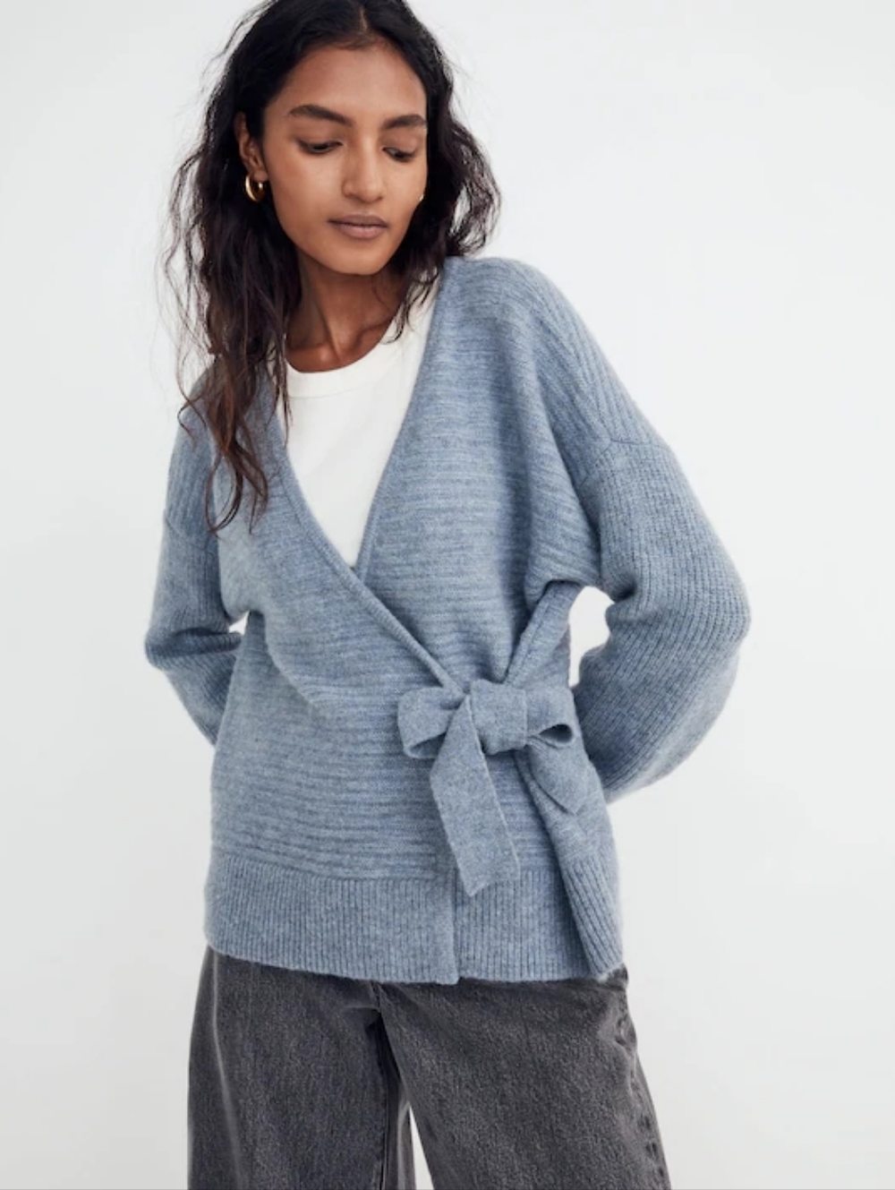 Madewell Whitlock Wrap Cardigan